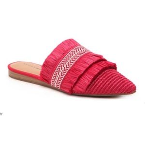 NWT | Lucky Brand Baoss Mules in Magenta